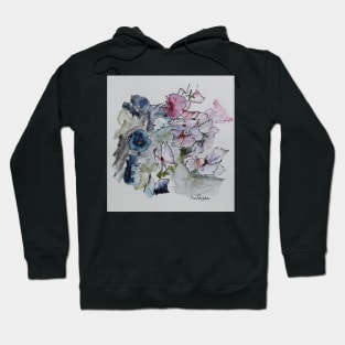 Garden Pansies Hoodie